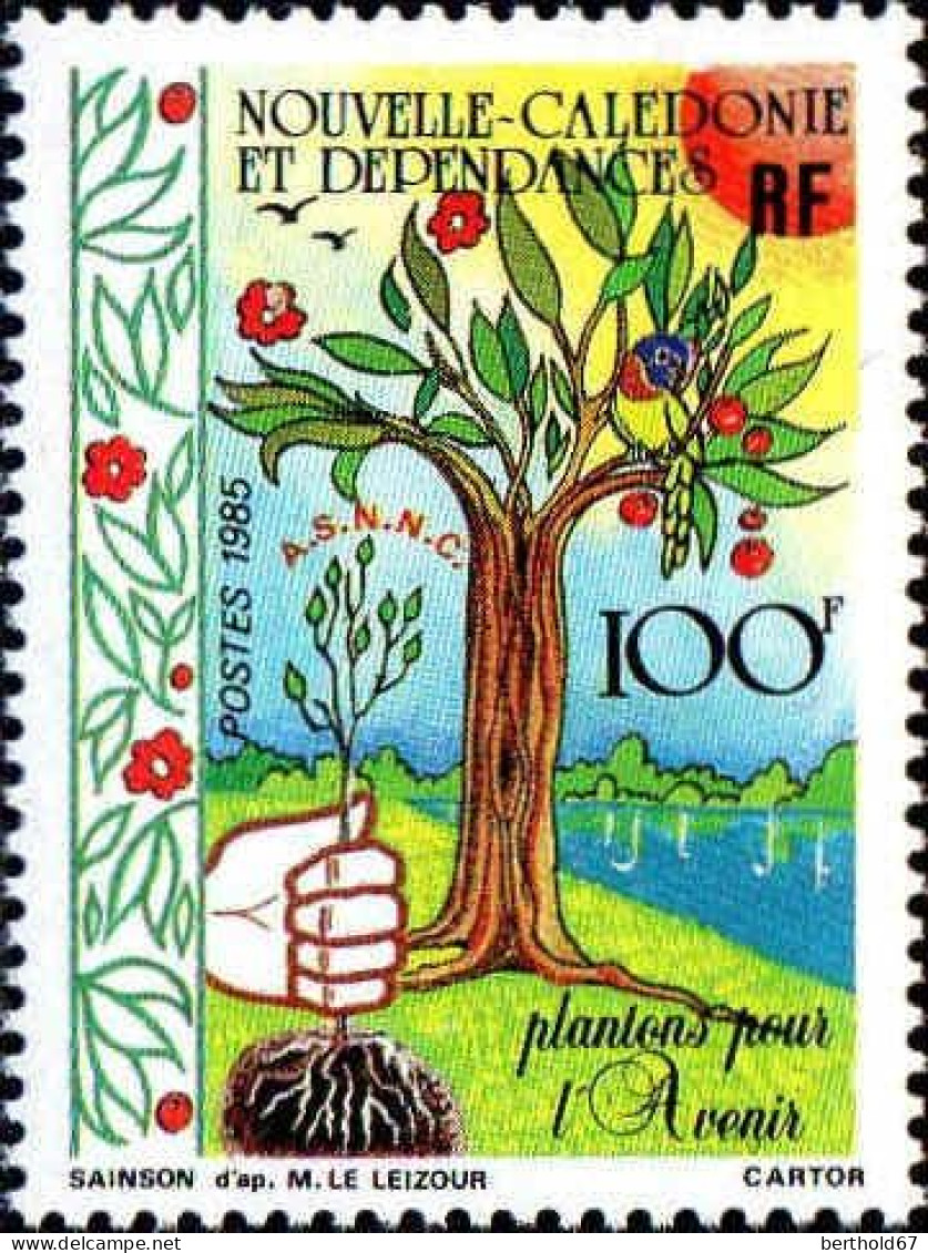 Nle-Calédonie Poste N** Yv: 509 Mi:768 Plantons Pour L'avenir Arbre - Unused Stamps