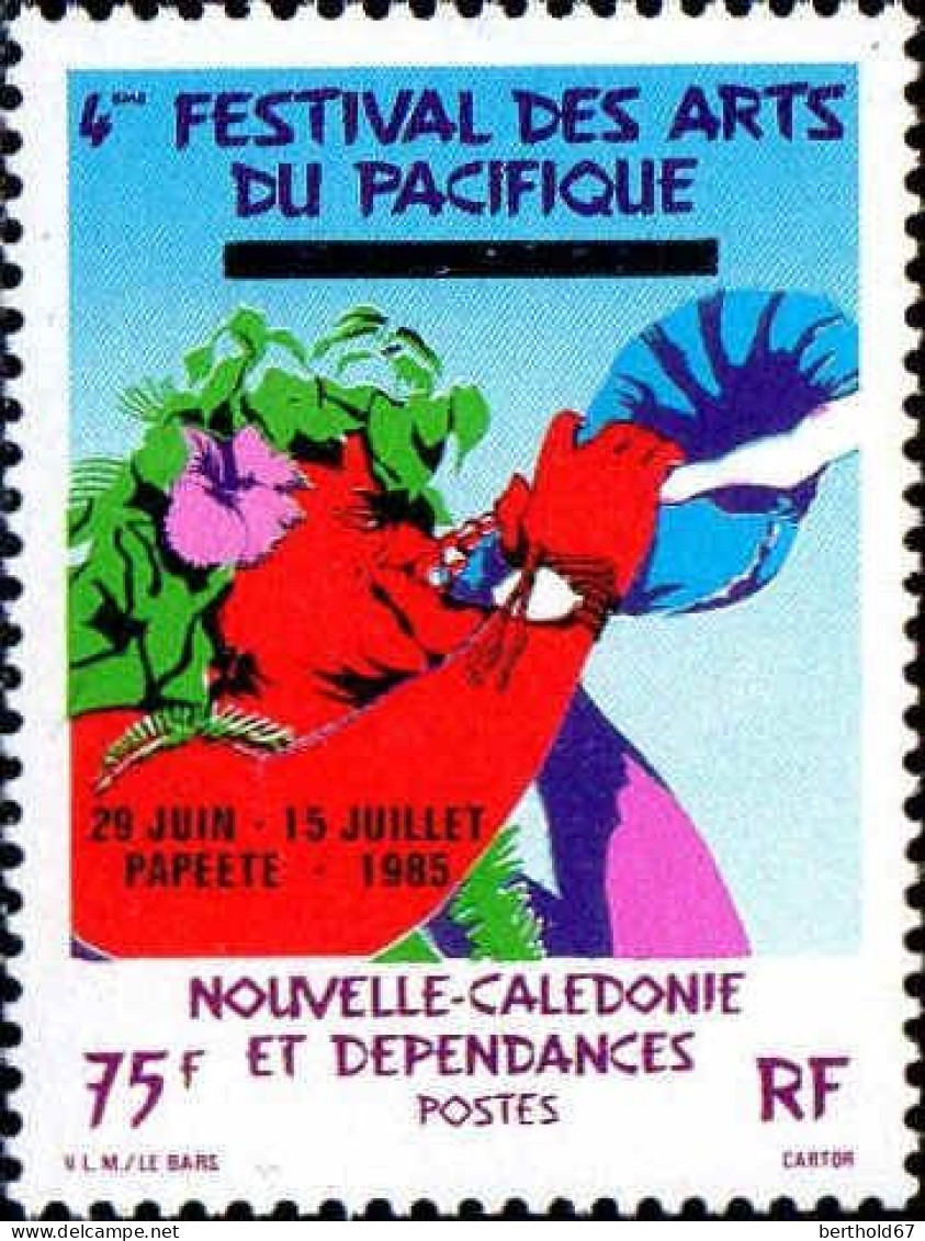 Nle-Calédonie Poste N** Yv: 505/506 4.Festival Des Arts Du Pacifique - Unused Stamps