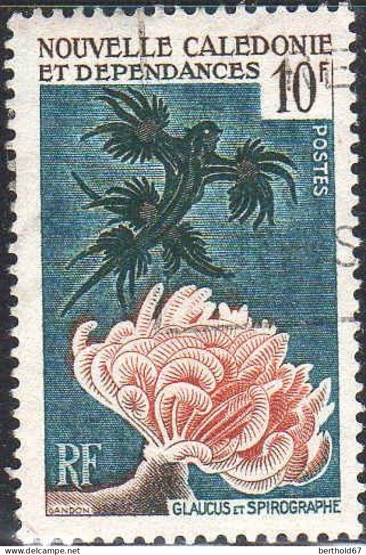 Nle-Calédonie Poste Obl Yv: 291/294 Coraux & Poissons (cachet Rond) - Used Stamps