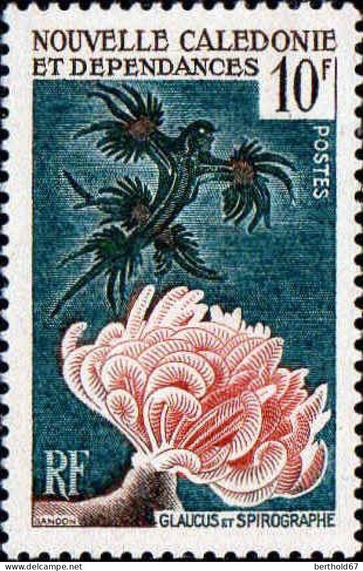 Nle-Calédonie Poste N** Yv: 291/294 Coraux & Poissons - Unused Stamps