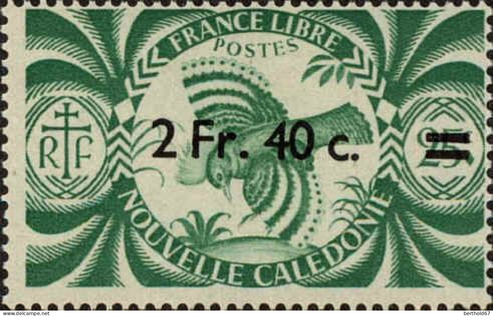 Nle-Calédonie Poste N** Yv: 249/256 Série De Londres Nv.val.en Surch - Unused Stamps