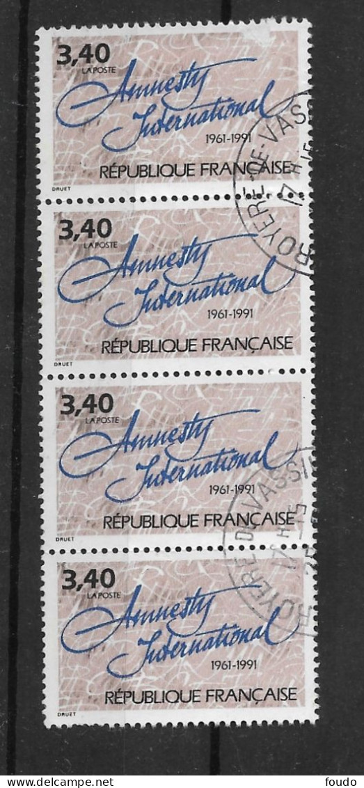 FRANCE 1991 -   N°YT 2728 - Used Stamps