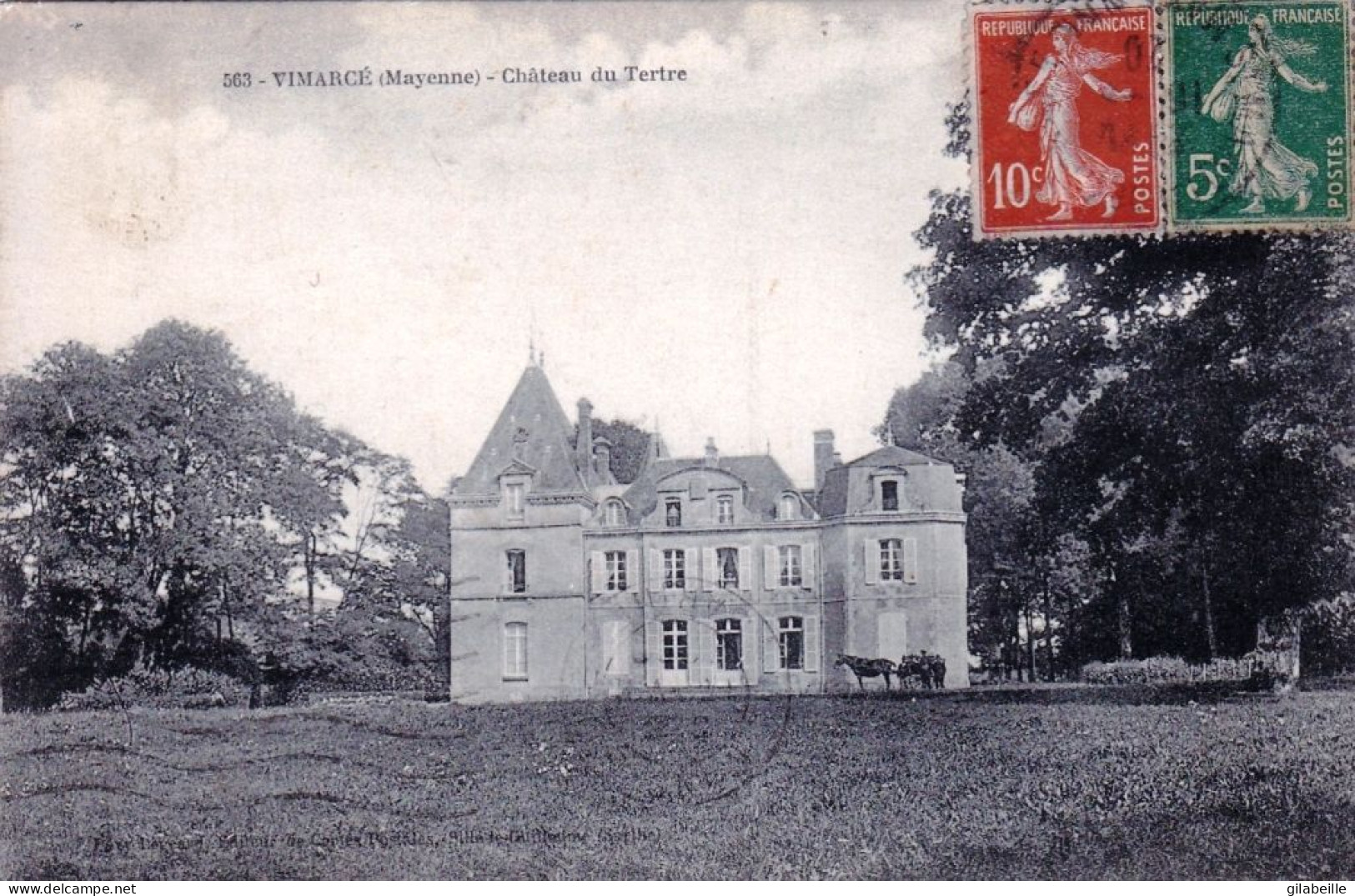 53 - Mayenne -  VIMARCE - Chateau Du Tertre - Sonstige & Ohne Zuordnung