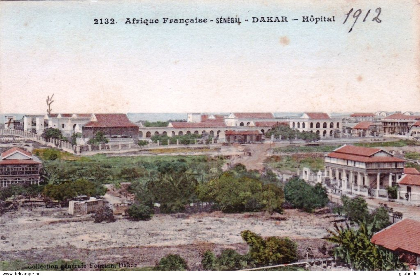 Senegal ( Afrique Francaise ) - DAKAR -  L Hopital - 1912 - Sénégal