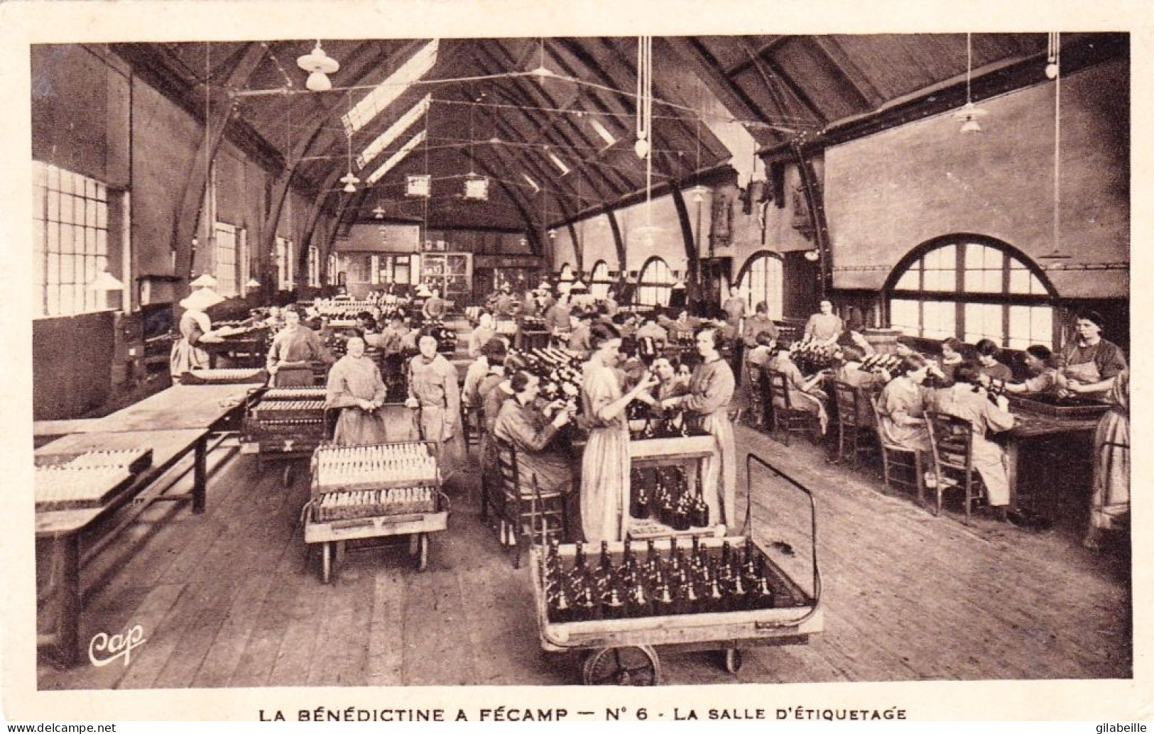 76 - Seine Maritime -  La Benedictine A FECAMP - La Salle D Etiquetage - Fécamp