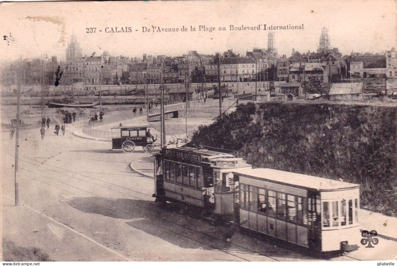 62 - Pas De Calais -  CALAIS - De L Avenue De La Plage Au Boulevard International - Calais