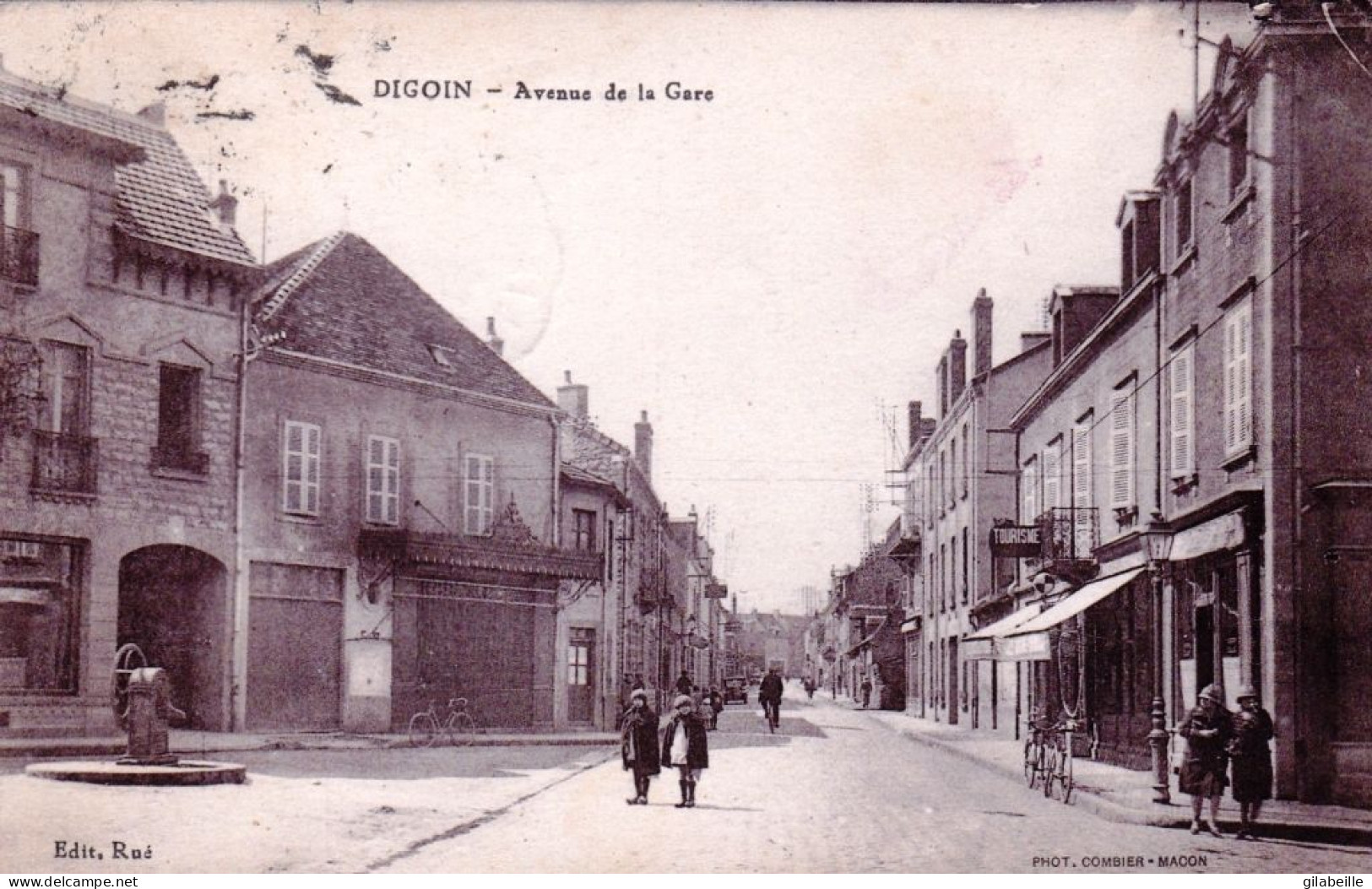 71 - Saone Et Loire -  DIGOIN - Avenue De La Gare - Digoin