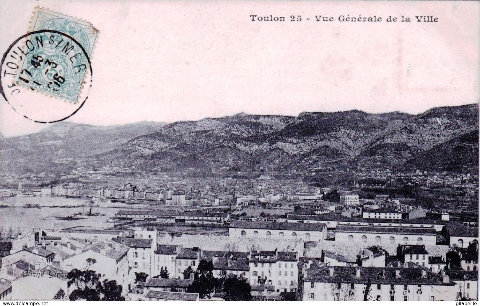 83 - Var -  TOULON - Vue Generale De La Ville - Toulon