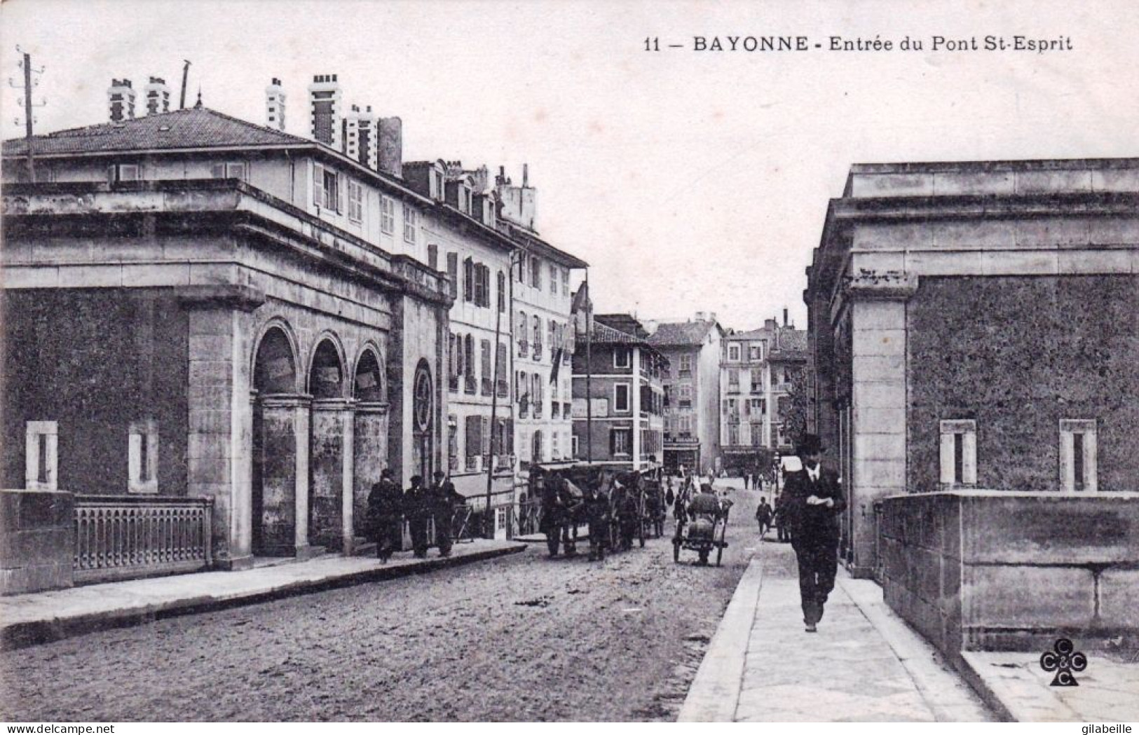 64 -  BAYONNE -  Entrée Du Pont Saint Esprit - Bayonne