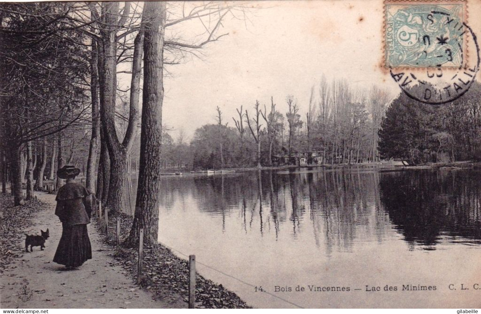 75 - PARIS 12 -  Bois De Vincennes -  Lac Des Minimes  - Arrondissement: 12