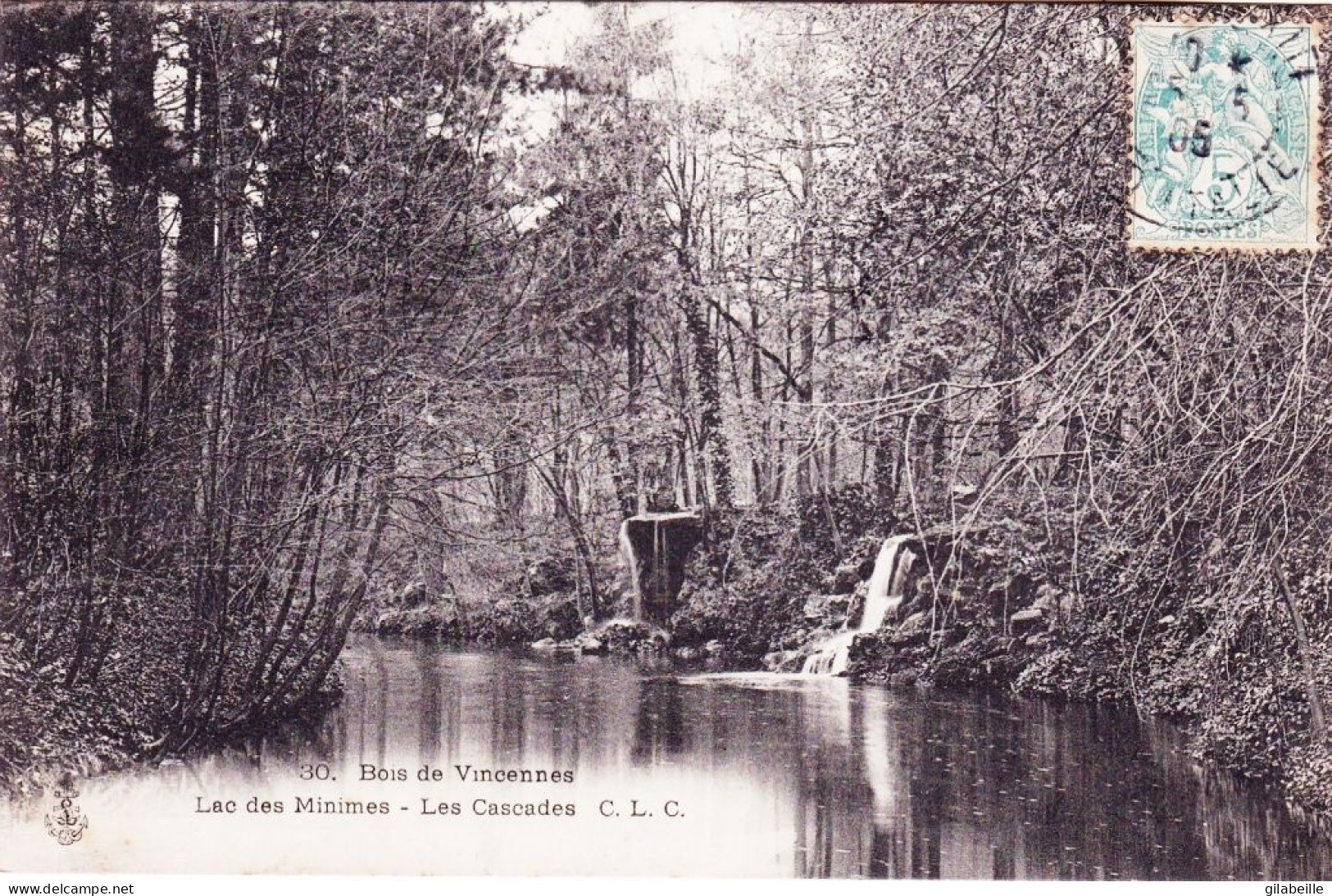 75 - PARIS 12 -  Bois De Vincennes -  Lac Des Minimes - Les Cascades - District 12