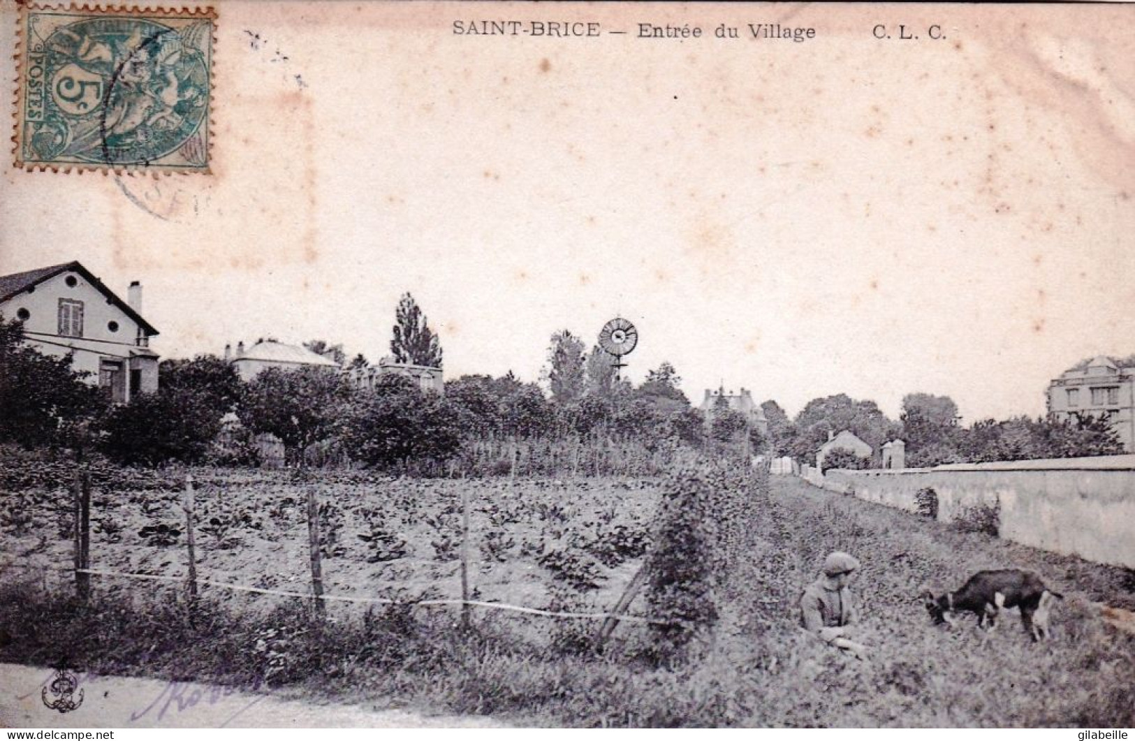 95 - Val D Oise - SAINT BRICE  Sous FORET - Entrée Du Village - Saint-Brice-sous-Forêt