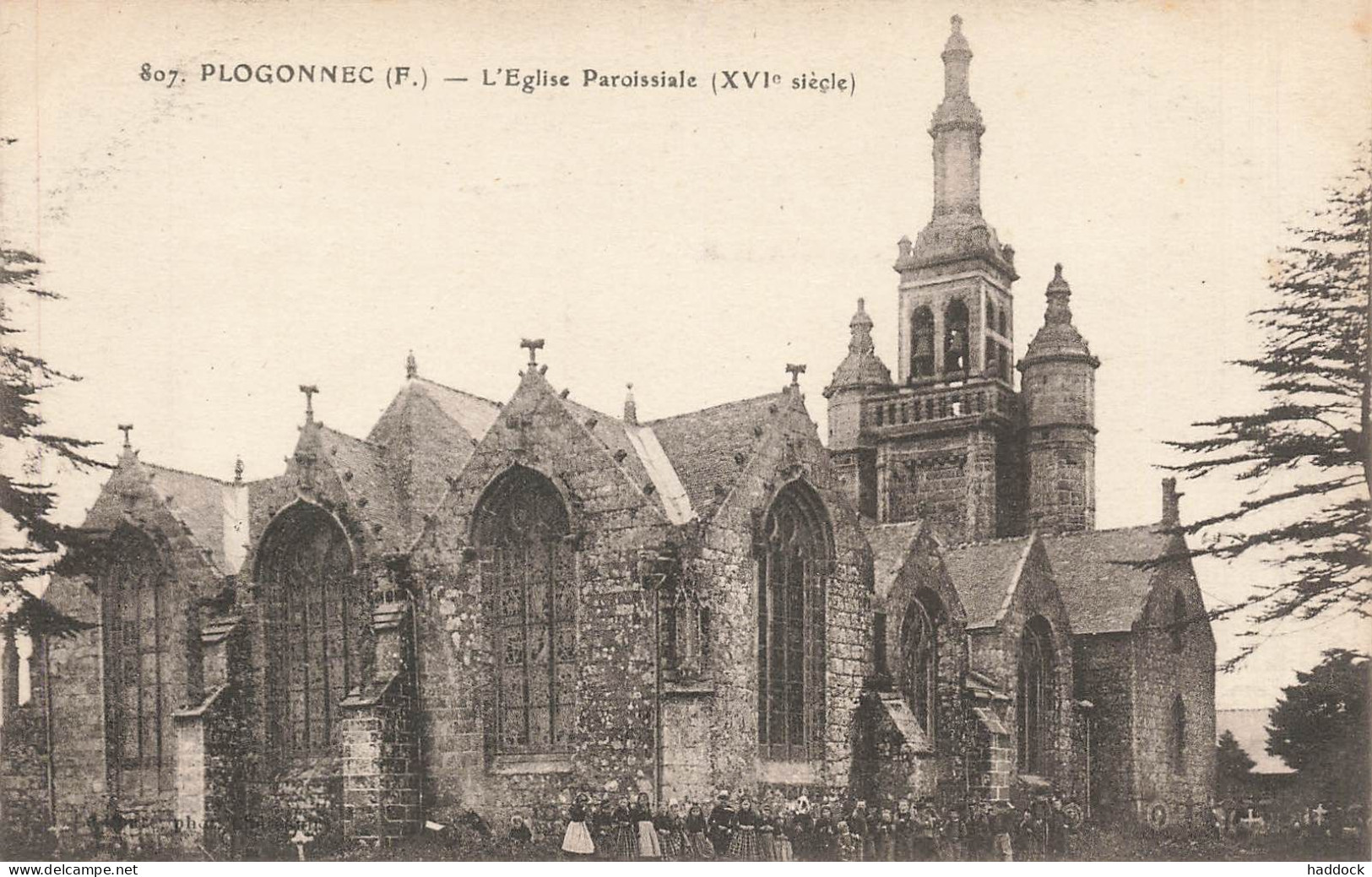 PLOGONNEC : L'EGLISE - Andere & Zonder Classificatie