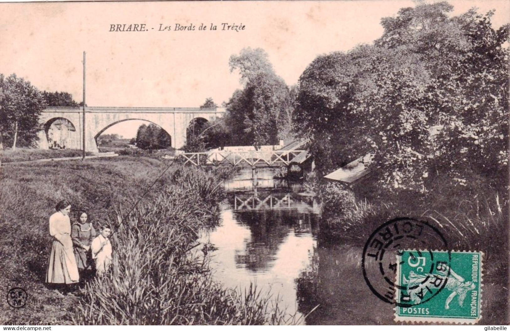 45 - Loiret -  BRIARE - Les Bords De La Trézée - Briare