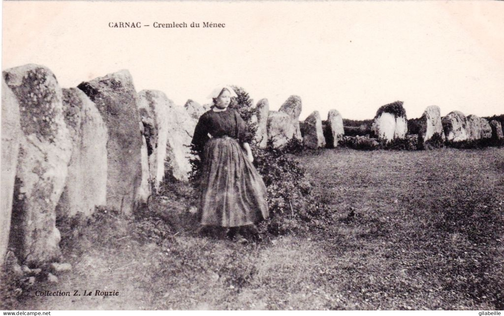 56 - Morbihan - CARNAC -   Cromlec'h Du Menec - Menhirs - Carnac