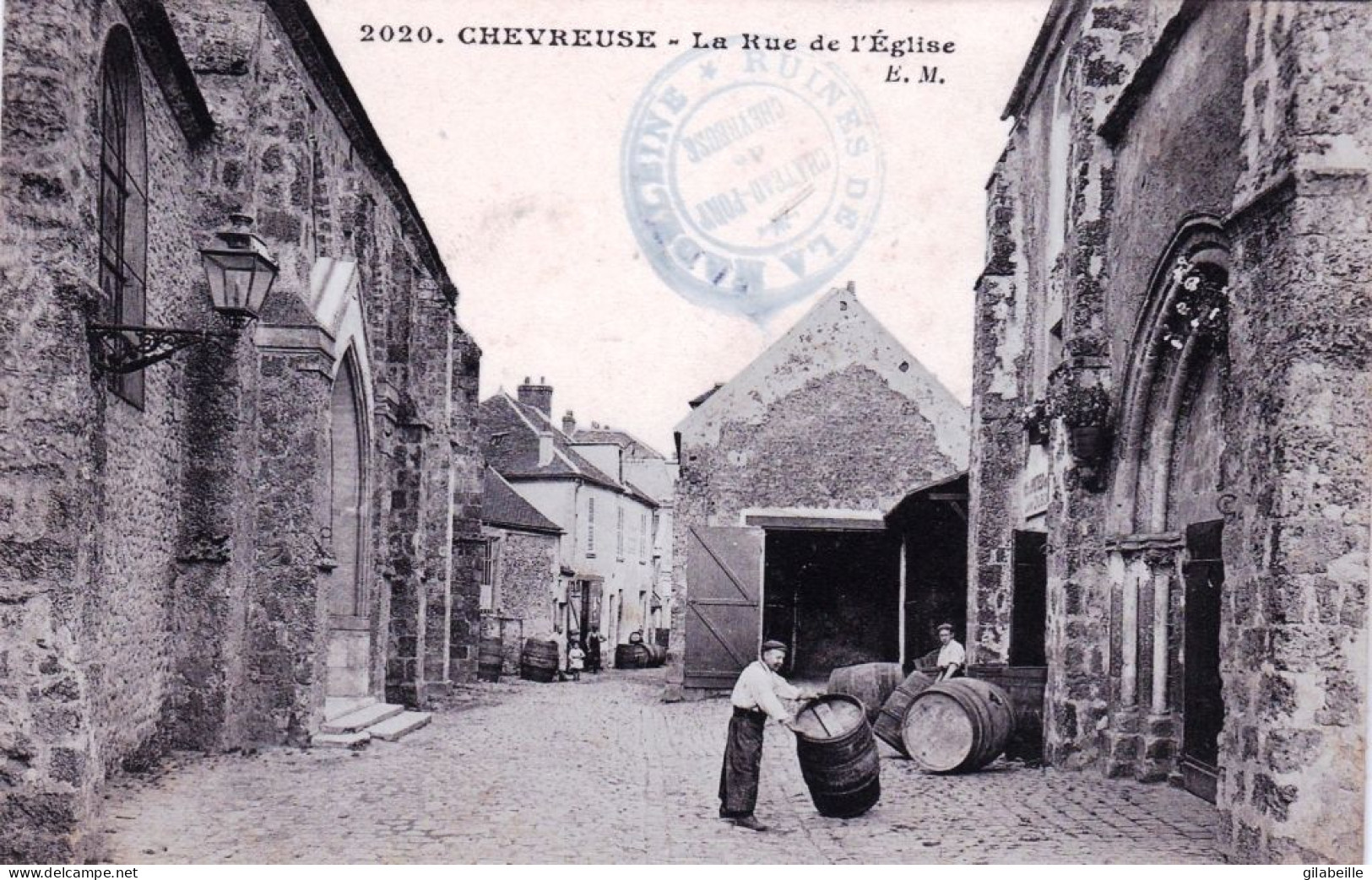 78 - Yvelines -  CHEVREUSE -  La Rue De L église - Chevreuse
