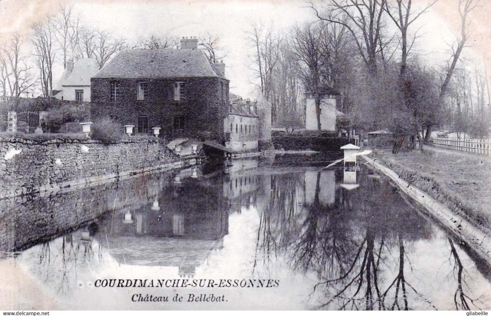 91 - Essonne -  COURDIMANCHE  Sur ESSONNES - Chateau De Bellèbat - Sonstige & Ohne Zuordnung