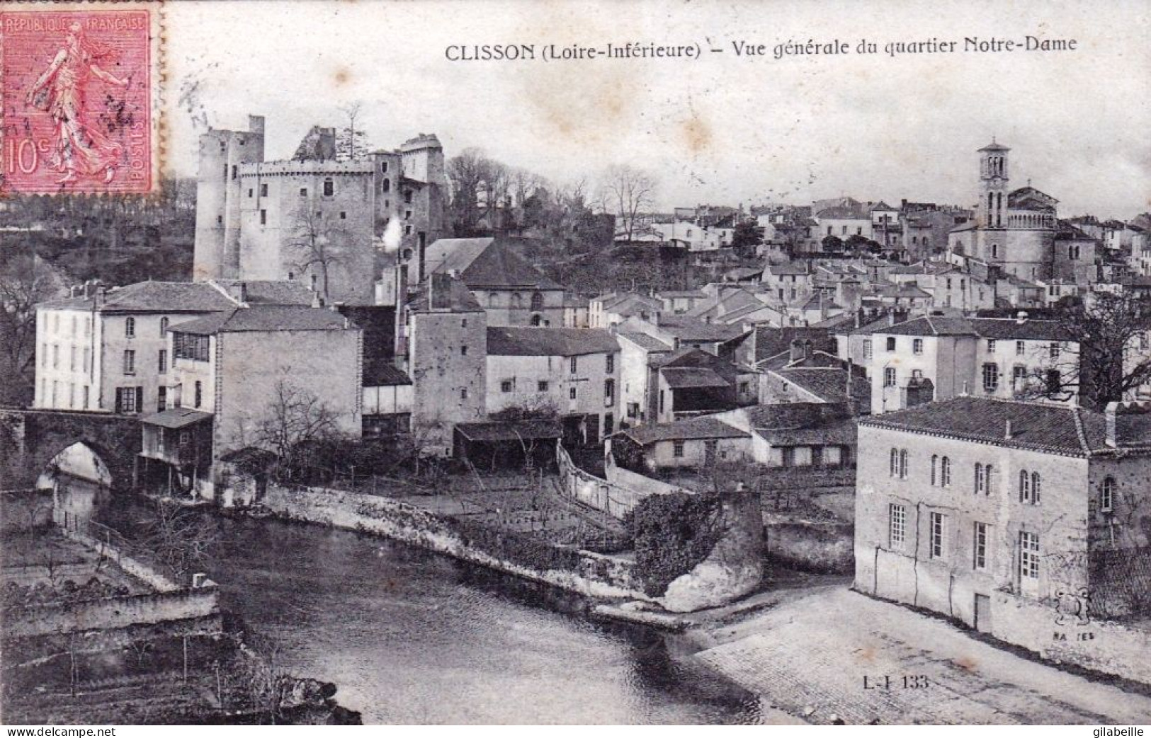 44 - Loire Atlantique -  CLISSON - Vue Generale Du Quartier Notre Dame - Clisson