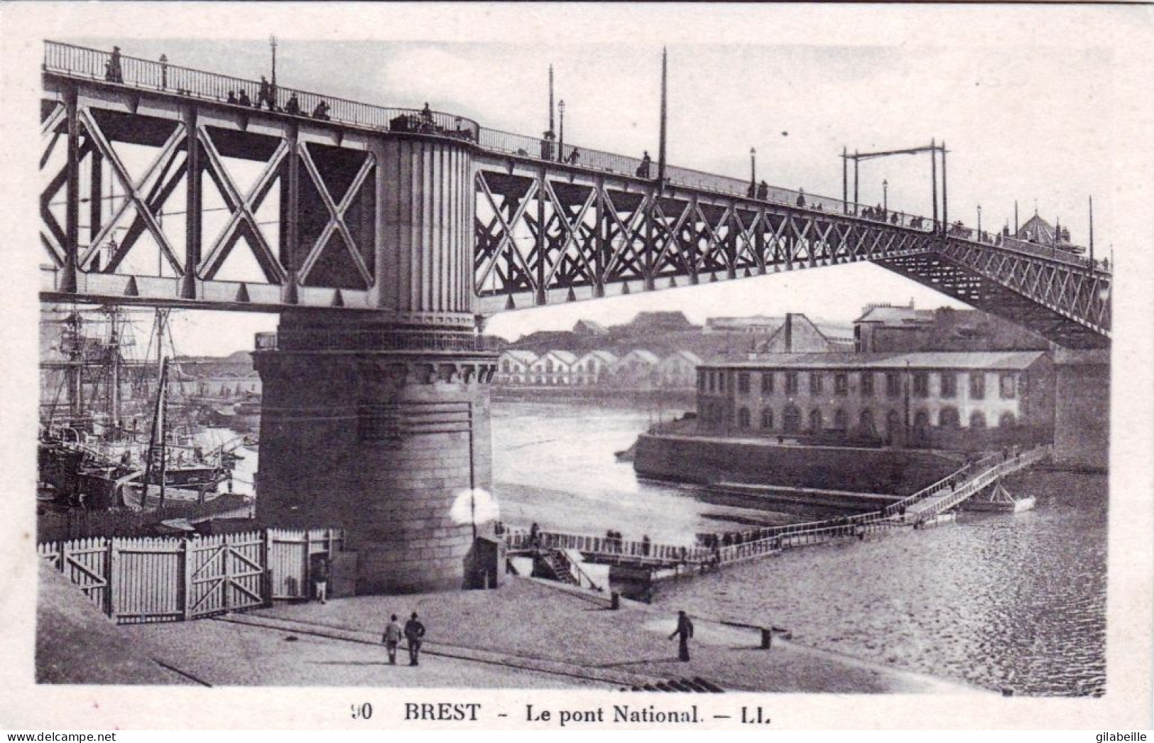 29 -  Finistere -  BREST -  Le Pont National - Brest