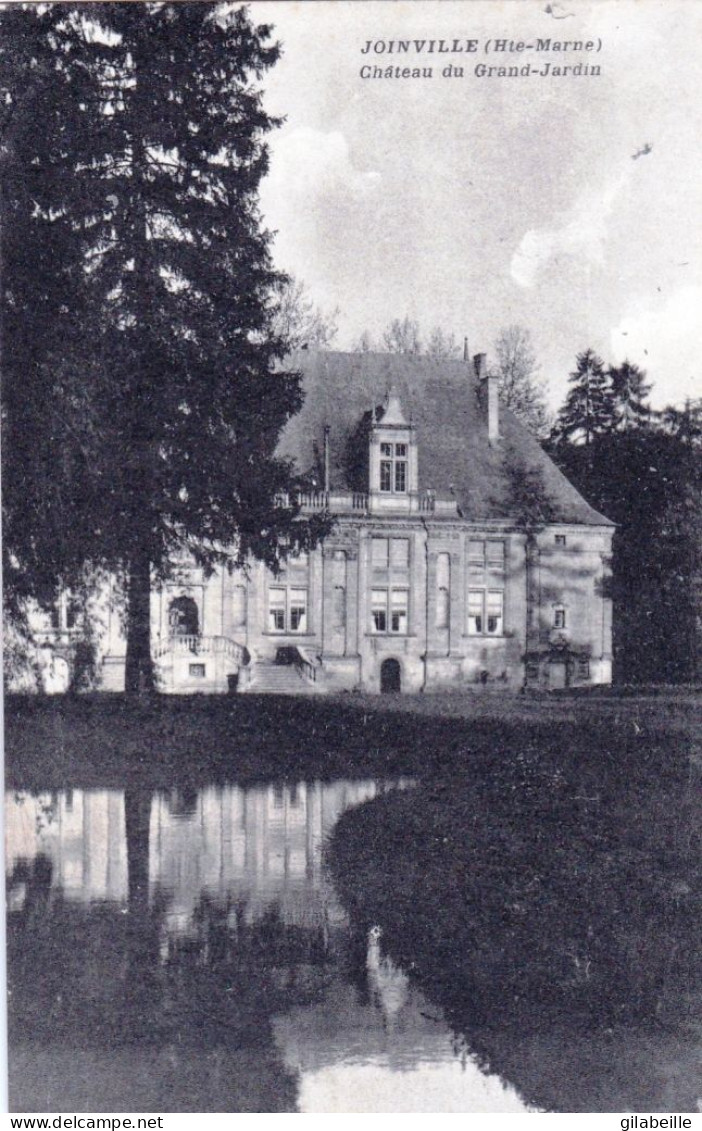 52 - Haute Marne -  JOINVILLE - Chateau Du Grand Jardin - Joinville