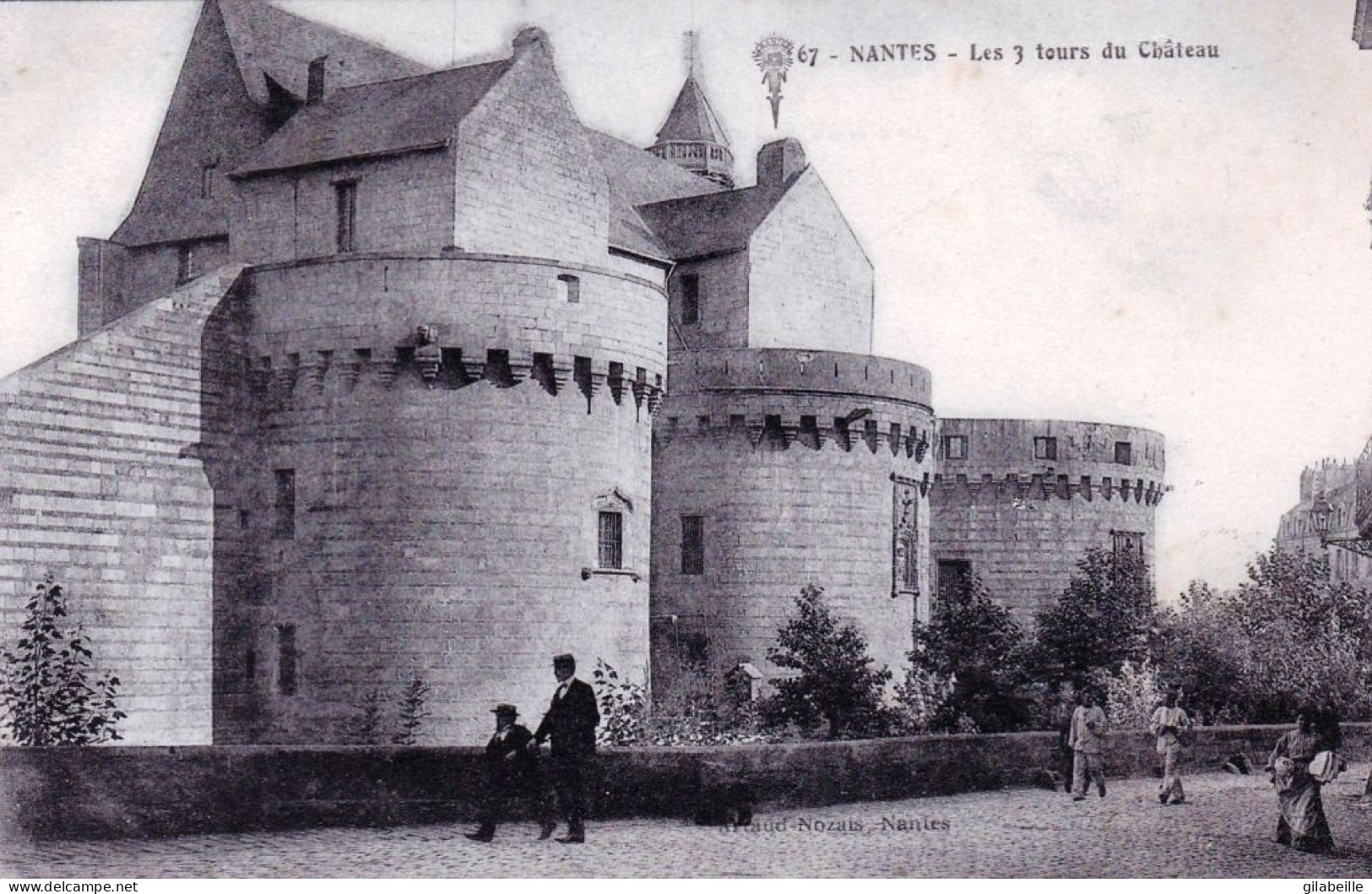 44 -  NANTES - Les Trois Tours Du Chateau - Nantes