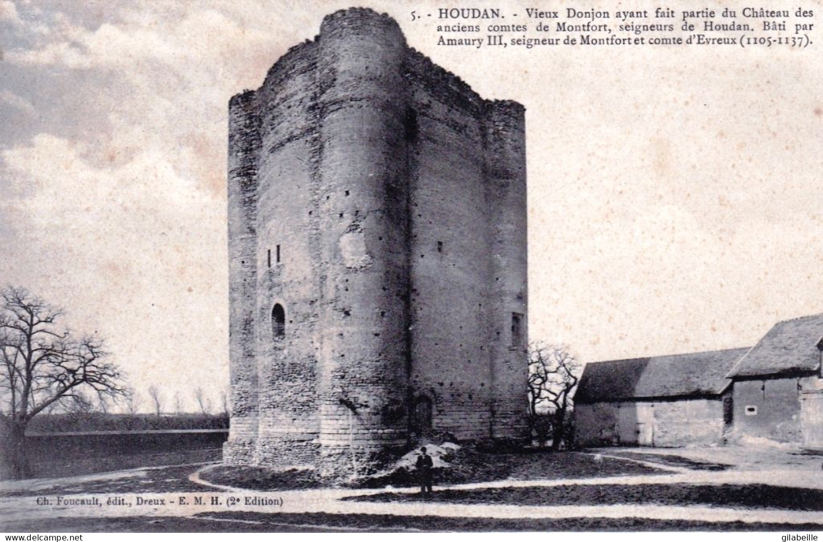 78 - Seine Et Marne -  HOUDAN - Le Vieux Donjon - Houdan