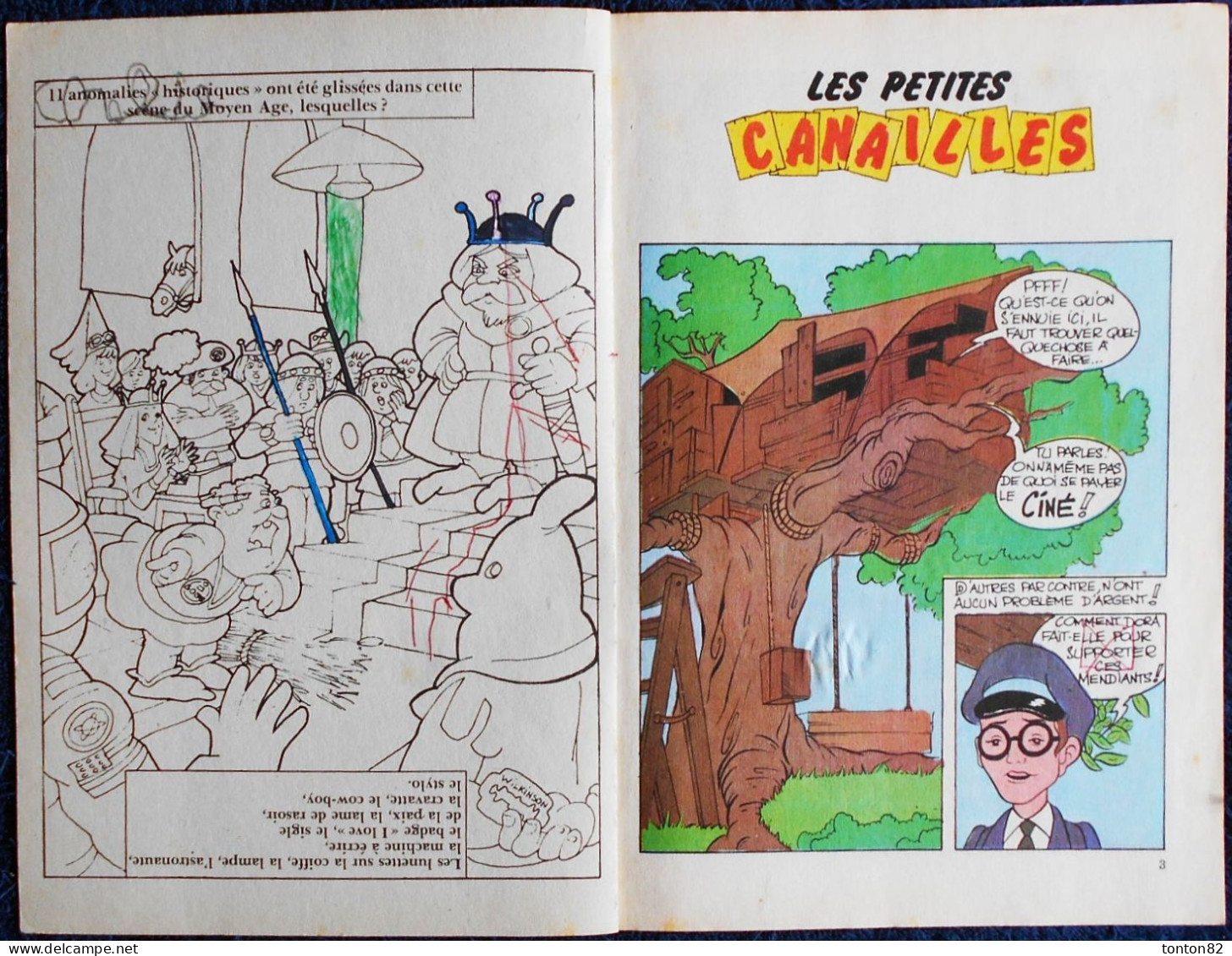 Les Petites Canailles - Mensuel N°  7 - Euredif - ( 1984 ) . - Autres & Non Classés