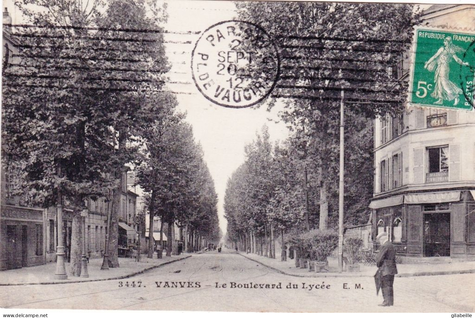 92 - Hauts De Seine -  VANVES - Le Boulevard Du Lycée - Vanves