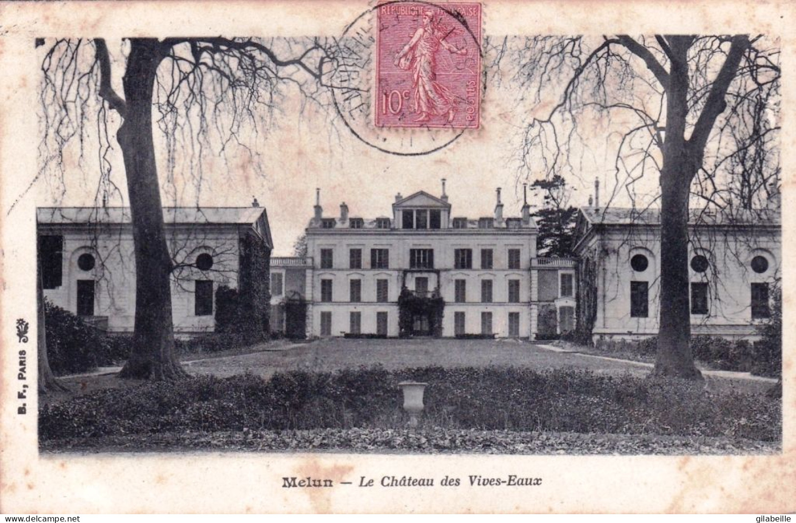 77 - Seine Et Marne -  MELUN - Le Chateau Des Vives Eaux - Melun