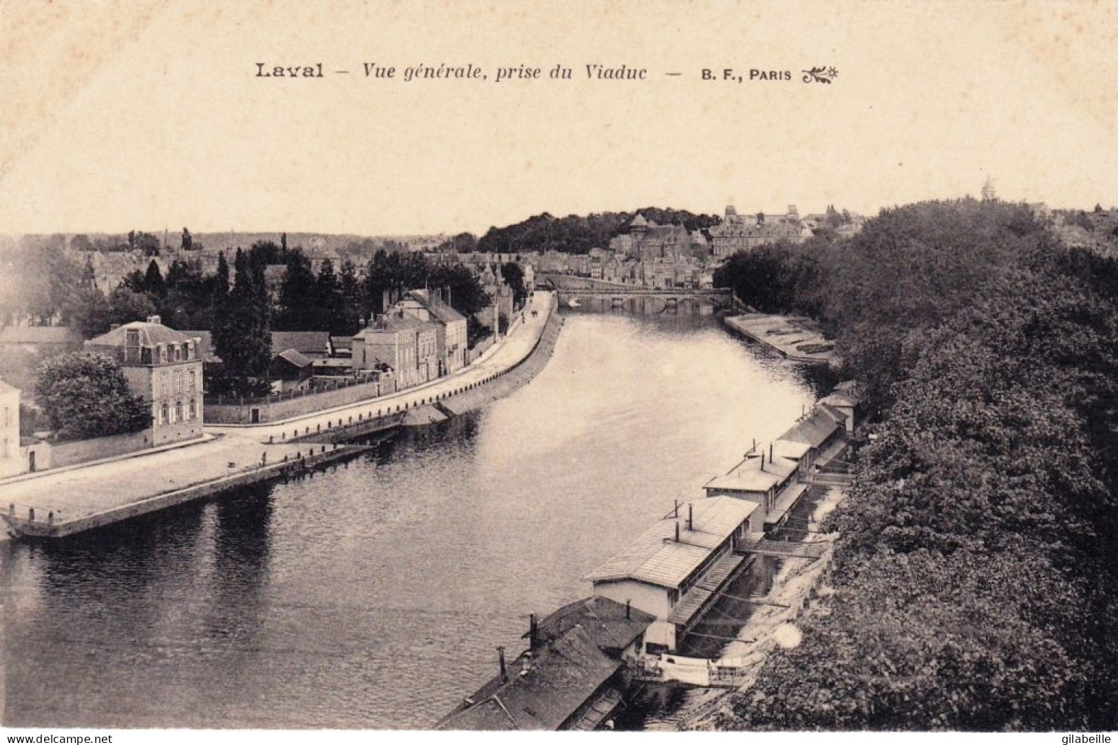 53 - Mayenne -  LAVAL - Vue Generale Prise Du Viaduc - Laval