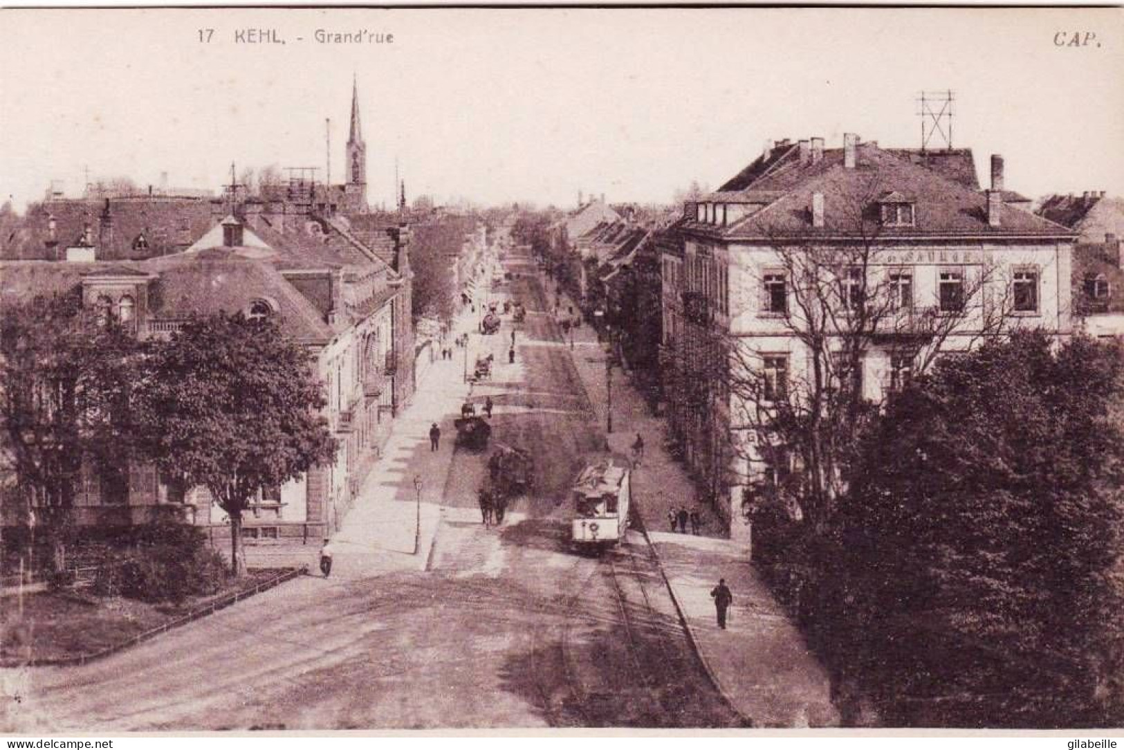 67 - Bas Rhin -  KEHL ( Strasbourg  ) - Grande Rue - Straatsburg