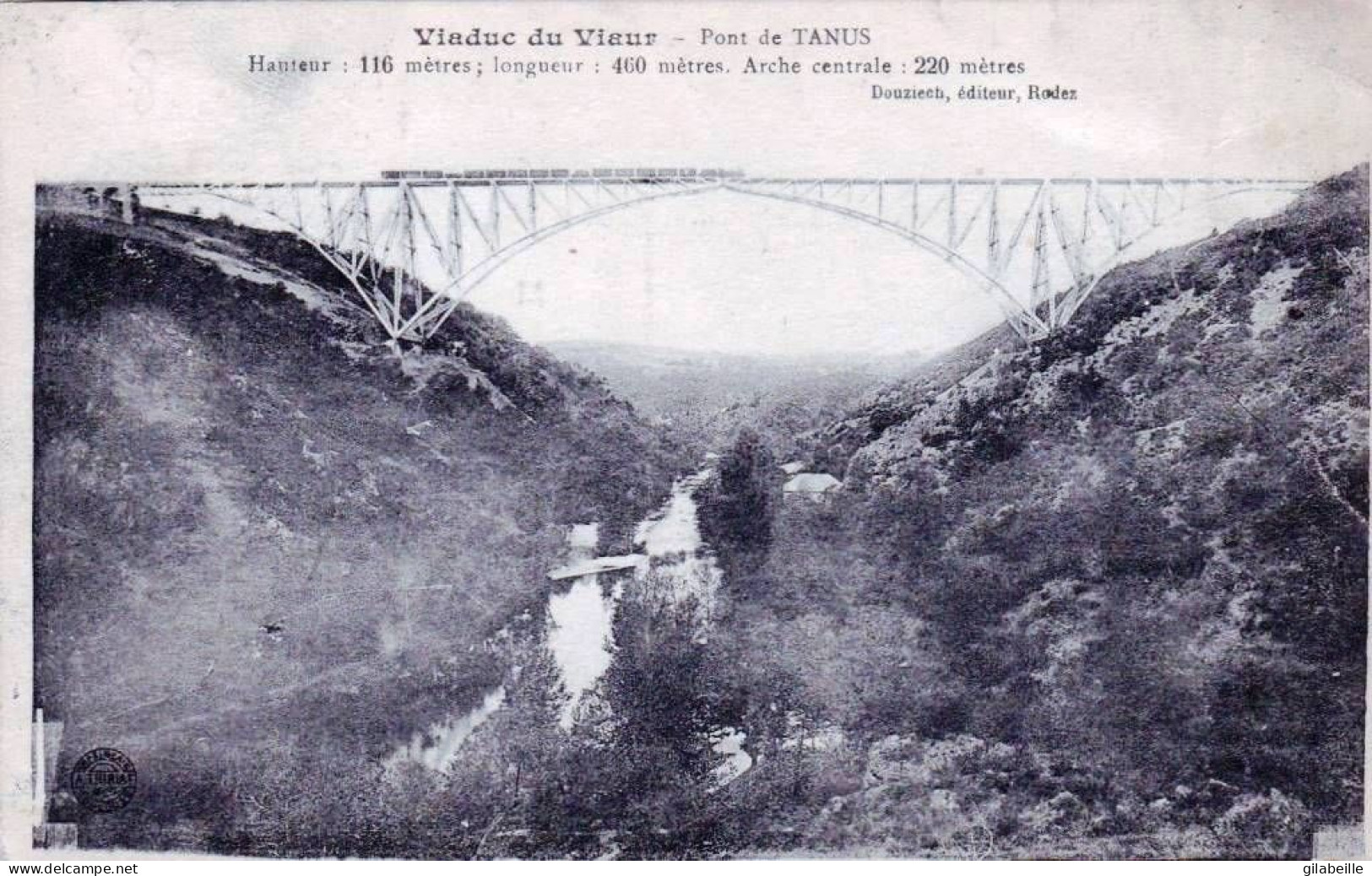81 - Tarn - Viaduc Du Viaur - Pont De TANUS (  Tauriac-de-Naucelle Et Tanus )  - Sonstige & Ohne Zuordnung