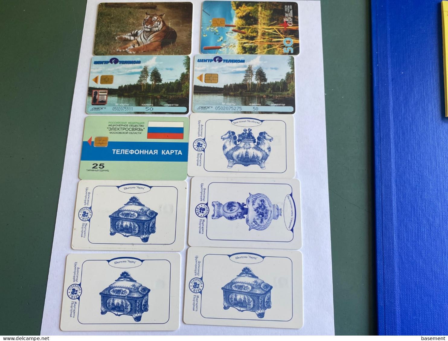 - 4 - Russia Chip 10 Different Phonecards - Rusia