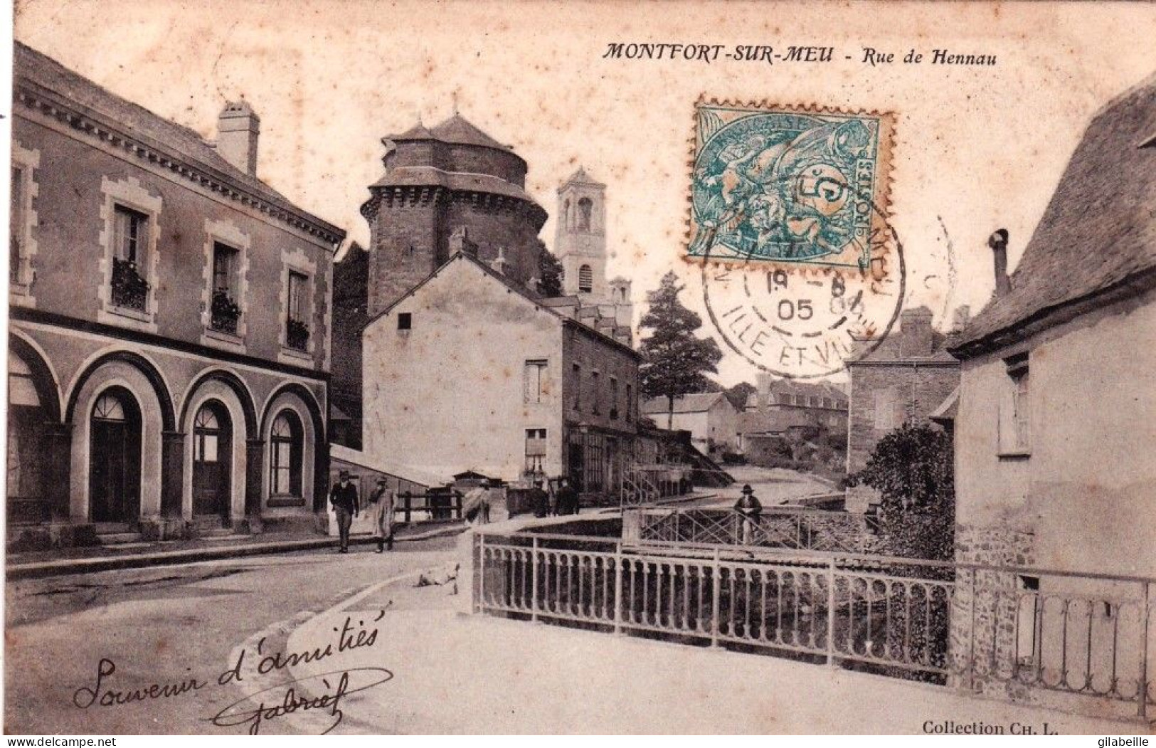 35 - Ille Et Vilaine -  MONTFORT Sur MEU - Rue De Hennau - Sonstige & Ohne Zuordnung