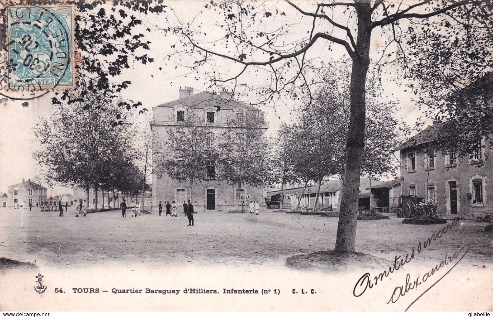 37 - Indre Et Loire - TOURS - Quartier Baraguay D Hilliers - Infanterie - Tours