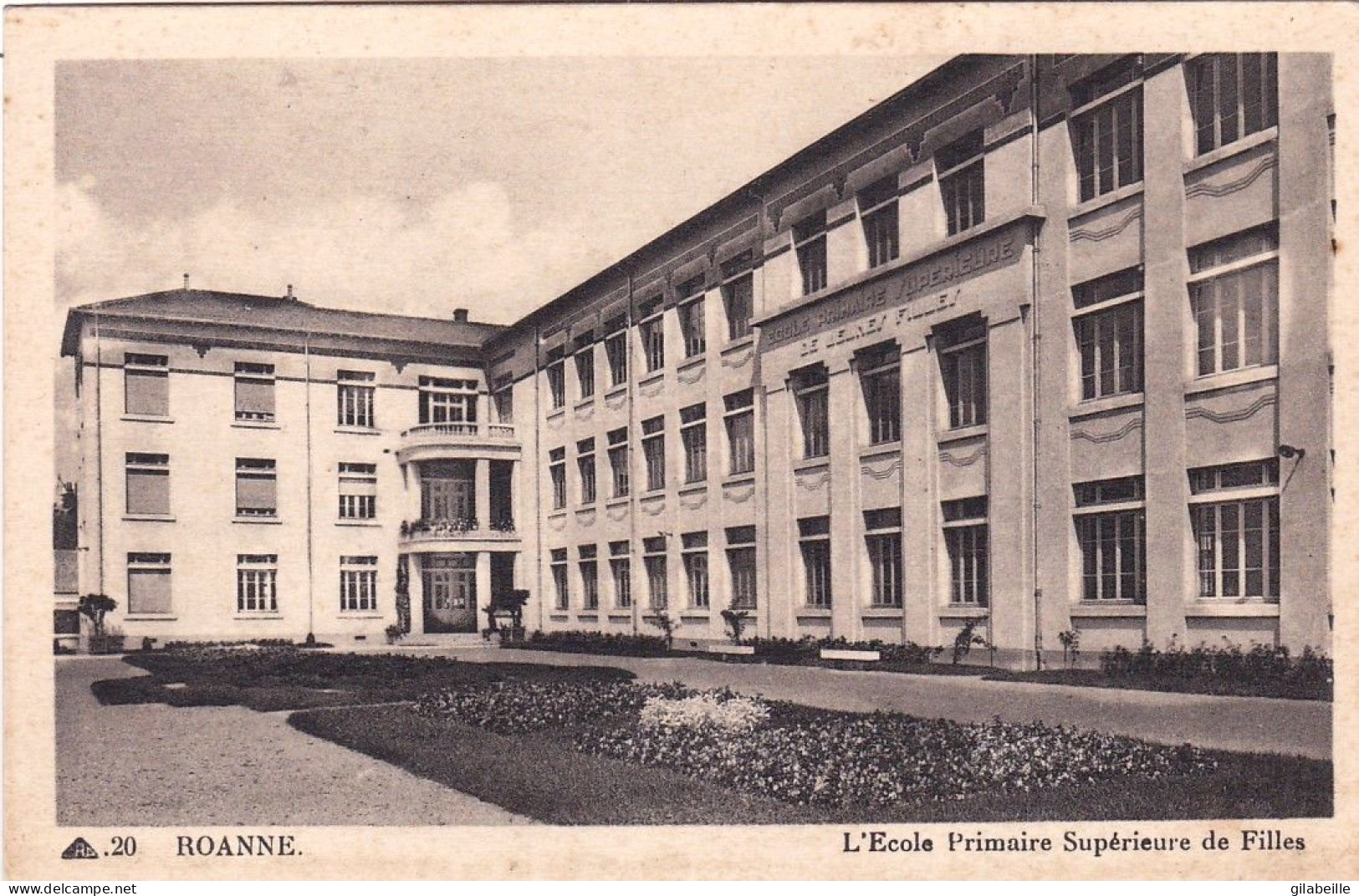 42 - Loire -  ROANNE - L Ecole Primaire Superieure De Filles - Roanne