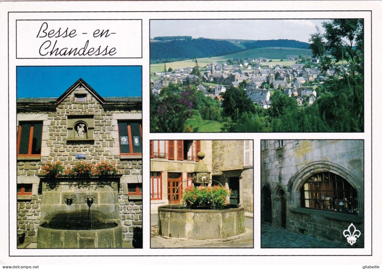 63 - Puy De Dome -  BESSE  En CHANDESSE - Multivues - Besse Et Saint Anastaise
