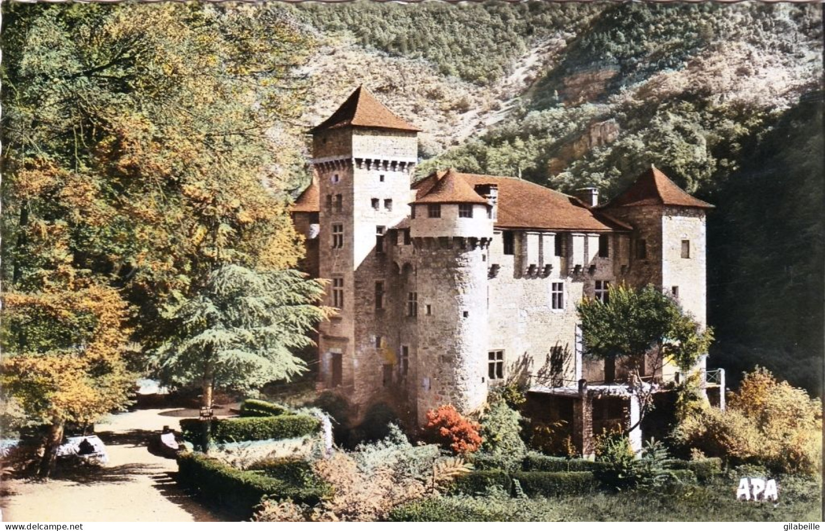 48 - Lozere -  Chateau De LA CAZE ( Sainte Enimie )  - Autres & Non Classés