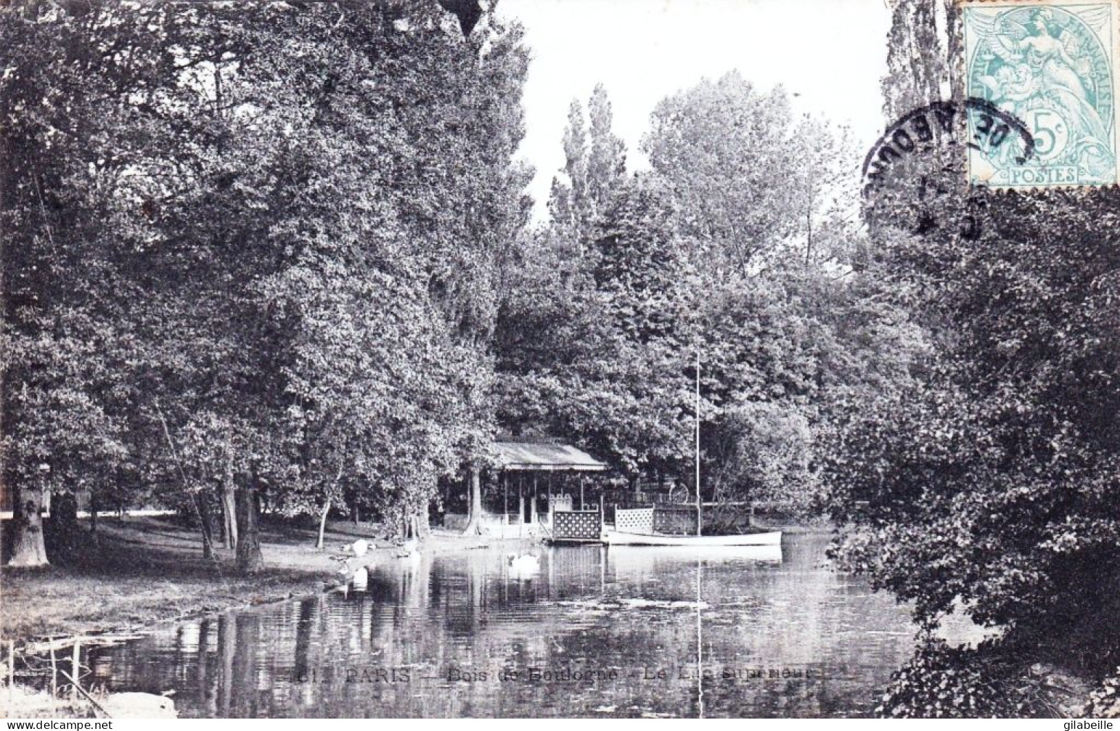 75 - PARIS 16 - Le Bois De Boulogne - Le Lac Superieur - District 16