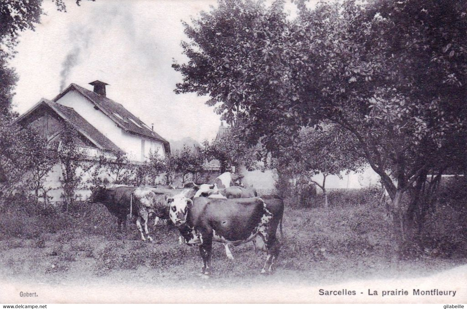 95 - Val D Oise -  SARCELLES - La Prairie Montfleury - Vaches Au Paturage - Sarcelles