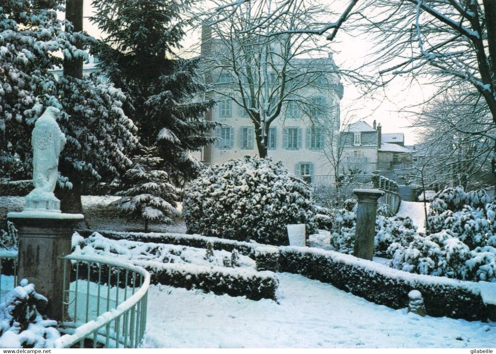 65 - Hautes Pyrenées - BAGNERES  De BIGORRE - Maison De Repos Notre Dame De L'Espérance - Le Jardin Sous La Neige - Bagneres De Bigorre