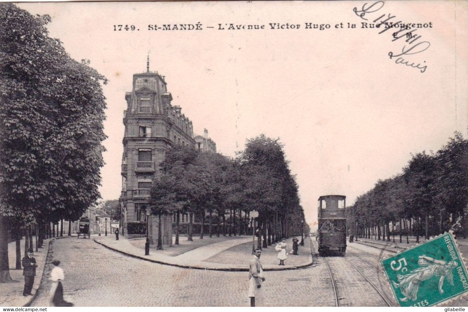 94 - Val De Marne - SAINT MANDE -  L Avenue Victor Hugo Et La Rue Mougenot - Saint Mande