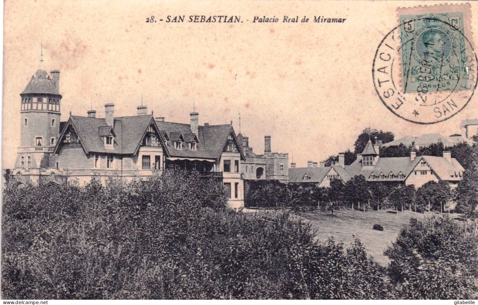 SAN SEBASTIAN - Palacio Real De Miramar  - Guipúzcoa (San Sebastián)