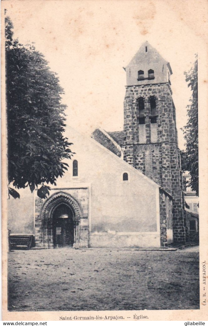 91  -  Essonne -  SAINT GERMAIN Les ARPAJON - L église - Sonstige & Ohne Zuordnung