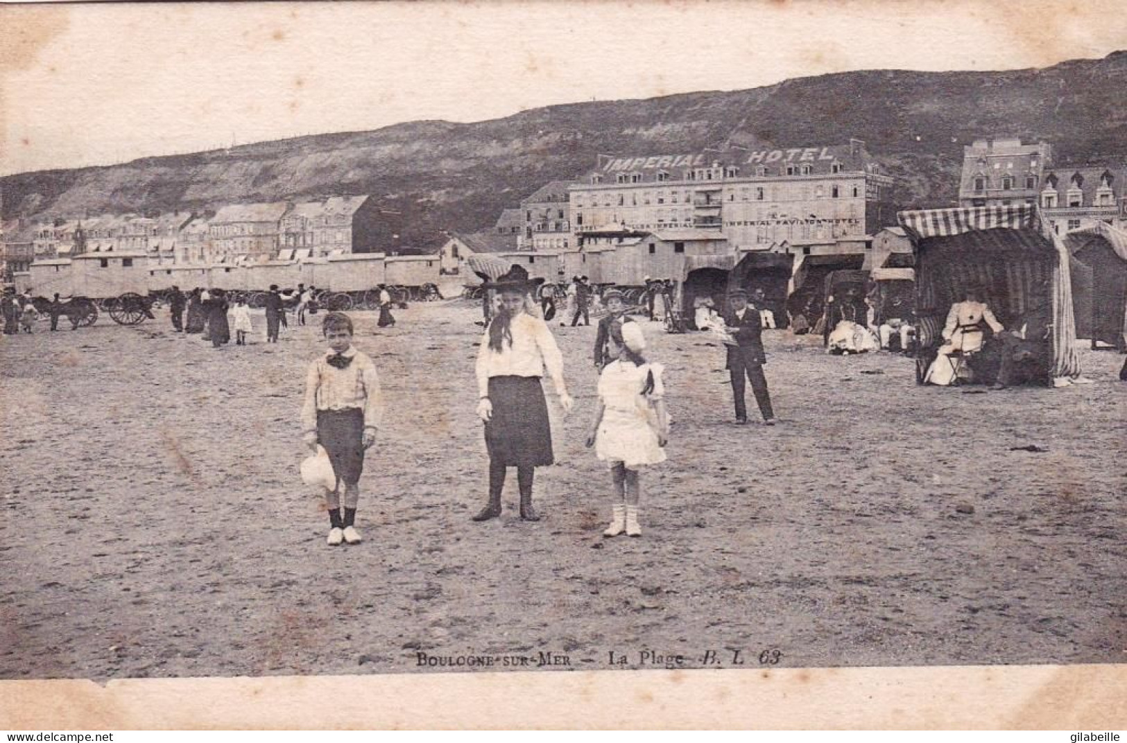 62 - Pas De Calais -  BOULOGNE  Sur  MER  -  La Plage - Boulogne Sur Mer