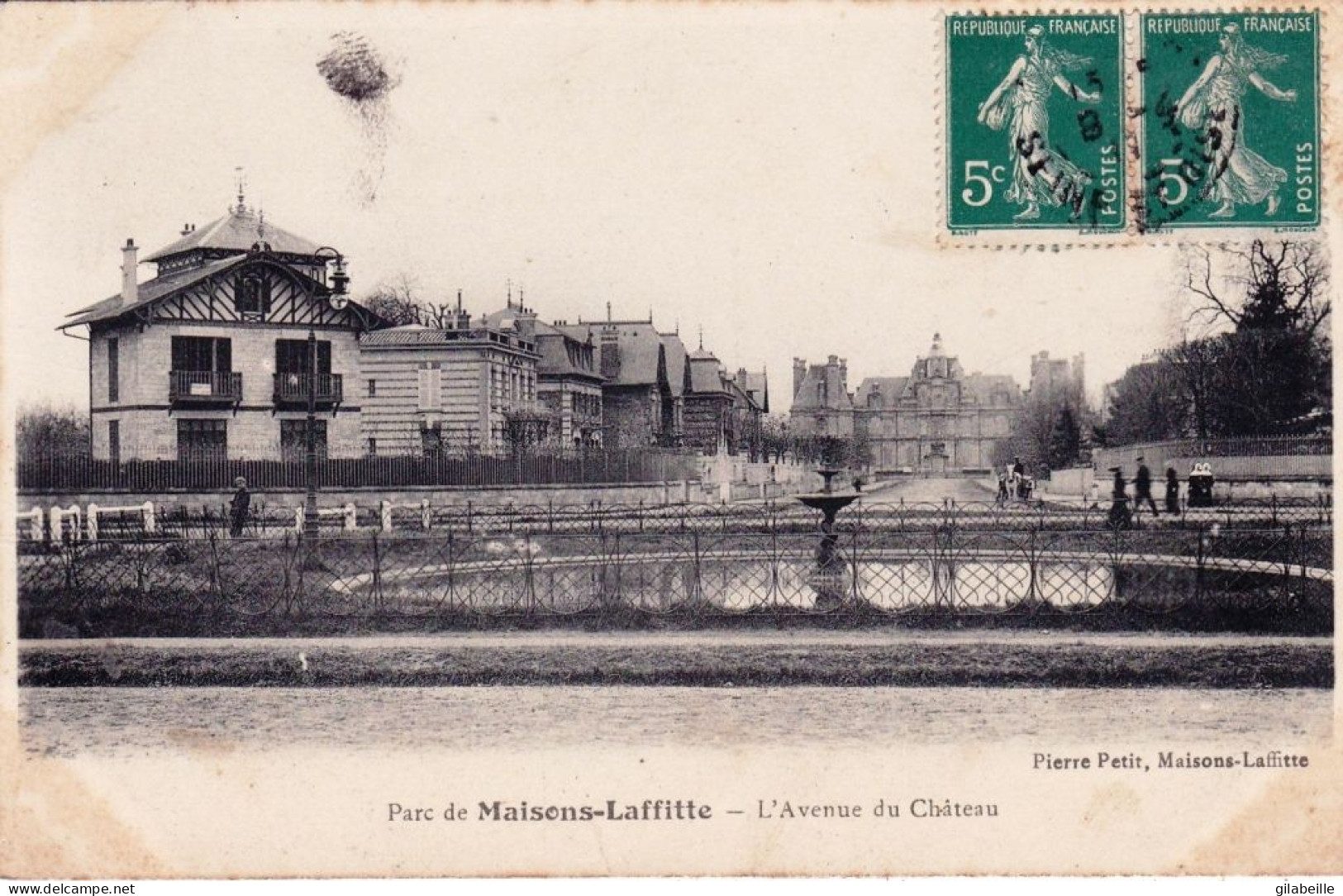 78 - Yvelines -  Parc De MAISONS LAFFITTE - L Avenue Du Chateau - Maisons-Laffitte