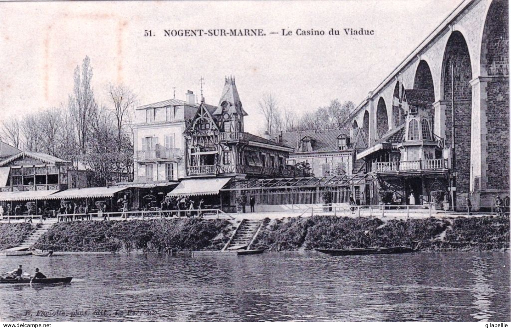 94 - Val De Marne -  NOGENT Sur MARNE - Le Casino Du Viaduc - Nogent Sur Marne