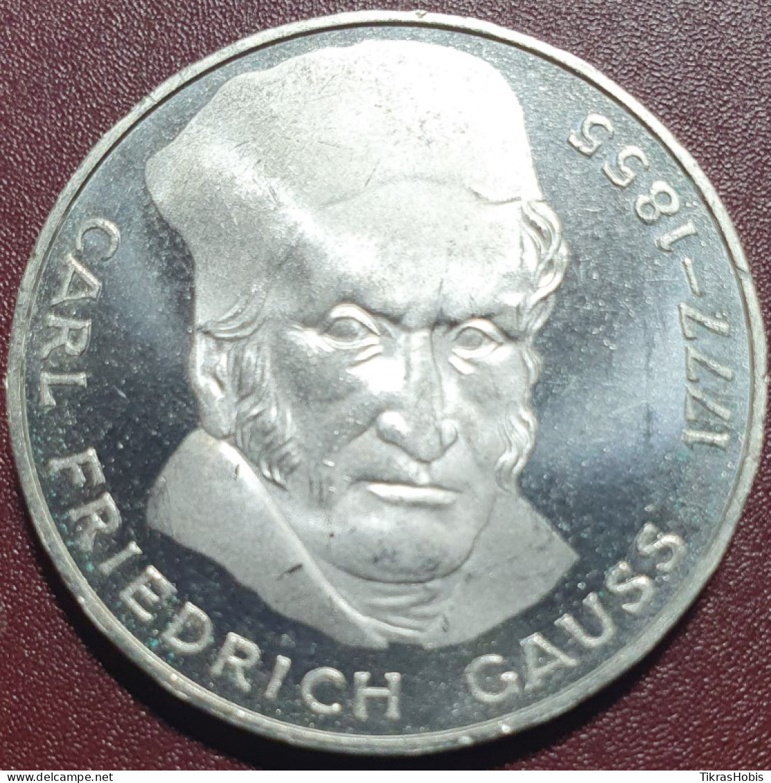 Germany 5 Brands, 1977 K. Friedrich Gauss 200 Km145 - Commémoratives