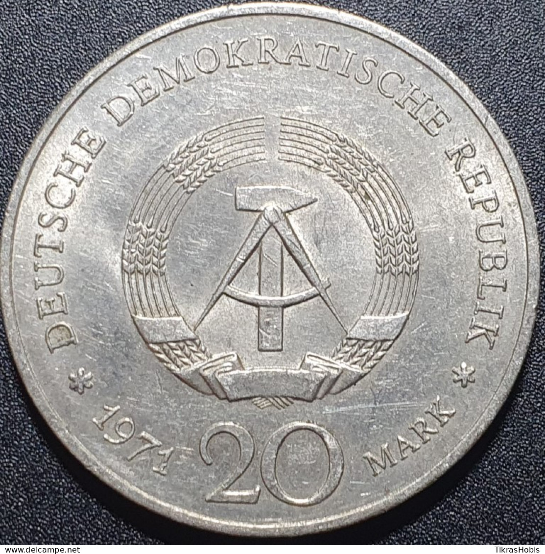 Germany - VDR 20 Brands, 1971 Heinrich My 100 Km33 - Commemorations