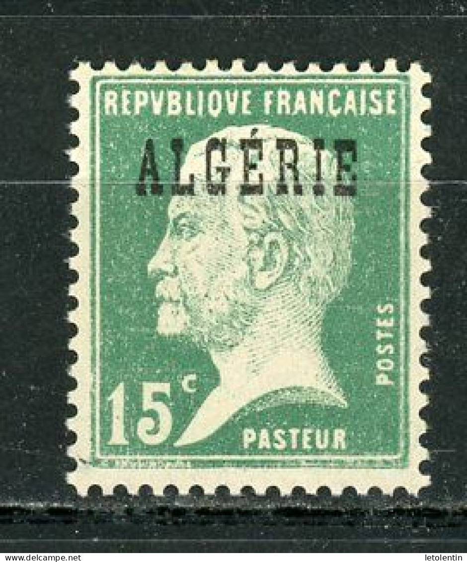 ALGERIE (RF) - PASTEUR -   N° Yt 11** - Unused Stamps